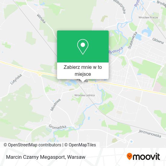 Mapa Marcin Czarny Megasport