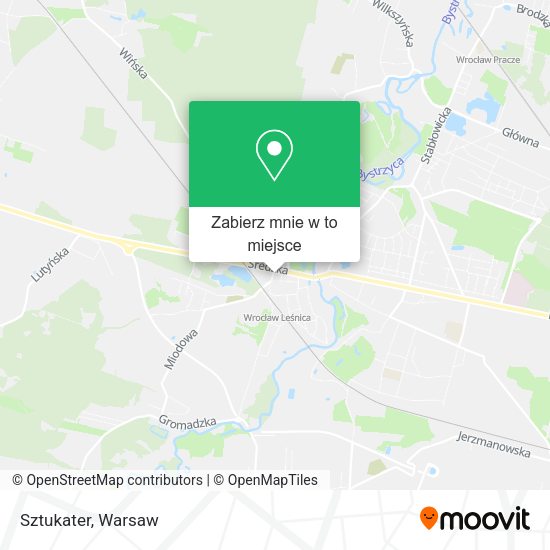 Mapa Sztukater