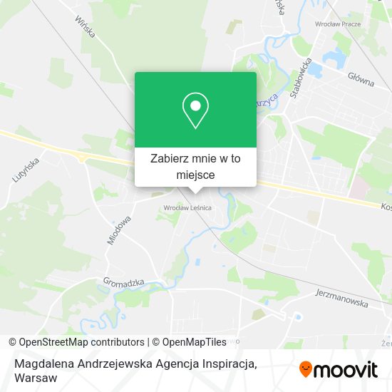 Mapa Magdalena Andrzejewska Agencja Inspiracja