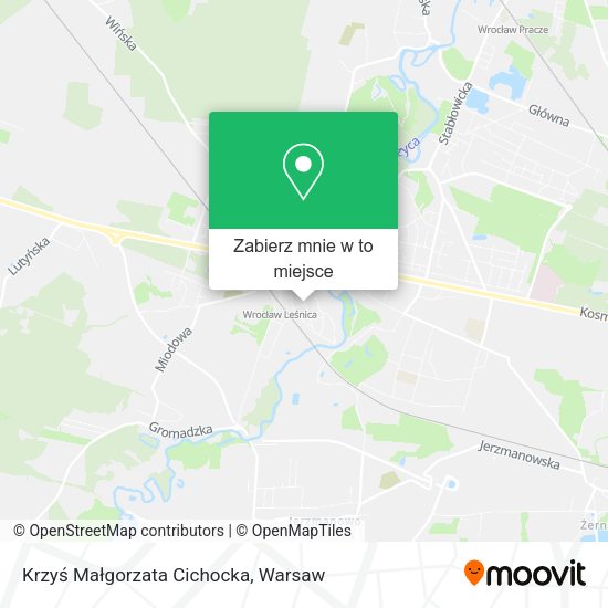 Mapa Krzyś Małgorzata Cichocka