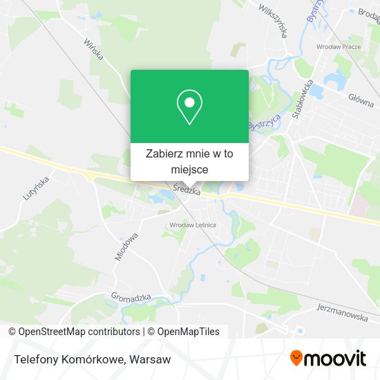 Mapa Telefony Komórkowe