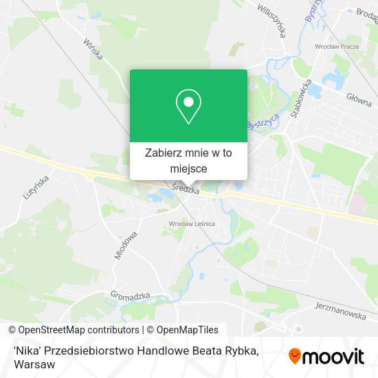 Mapa 'Nika' Przedsiebiorstwo Handlowe Beata Rybka