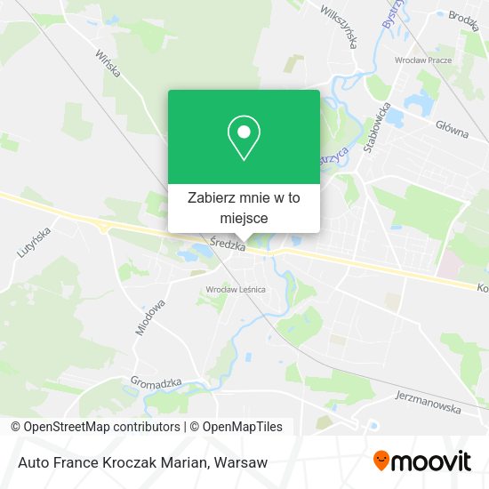 Mapa Auto France Kroczak Marian