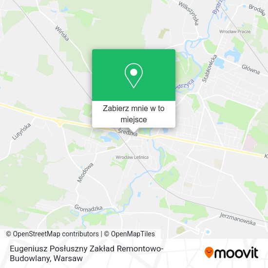 Mapa Eugeniusz Posłuszny Zakład Remontowo-Budowlany