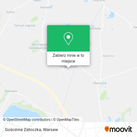 Mapa Gościnna Zatoczka