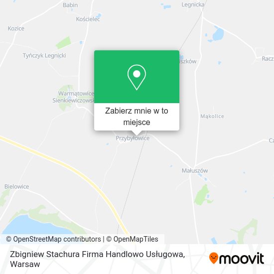 Mapa Zbigniew Stachura Firma Handlowo Usługowa