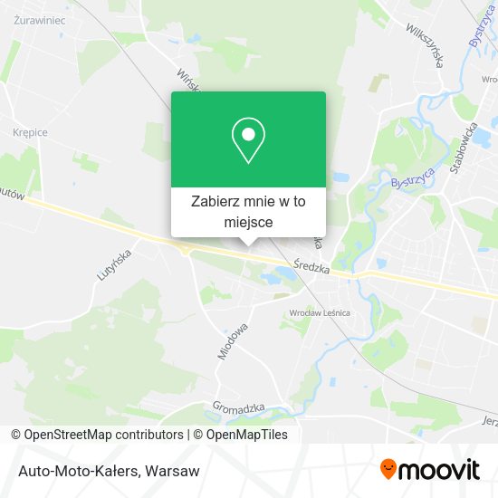 Mapa Auto-Moto-Kałers