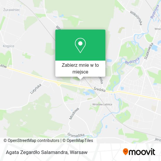 Mapa Agata Zegardło Salamandra