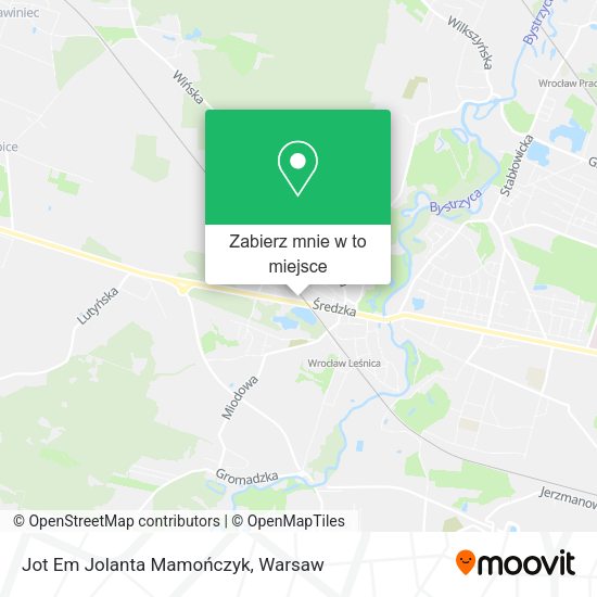 Mapa Jot Em Jolanta Mamończyk