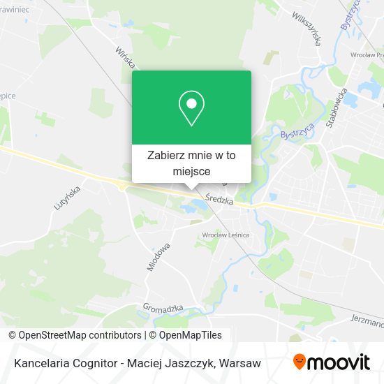Mapa Kancelaria Cognitor - Maciej Jaszczyk