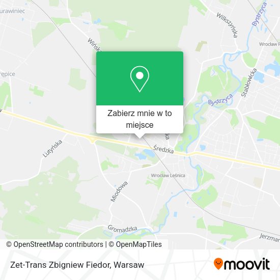 Mapa Zet-Trans Zbigniew Fiedor