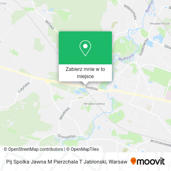 Mapa Pij Spolka Jawna M Pierzchala T Jablonski