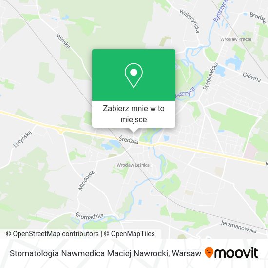 Mapa Stomatologia Nawmedica Maciej Nawrocki