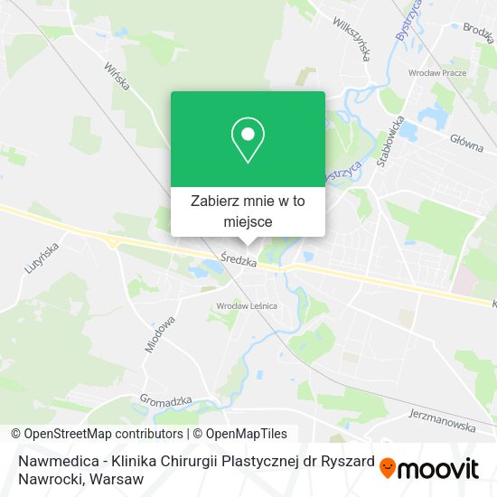 Mapa Nawmedica - Klinika Chirurgii Plastycznej dr Ryszard Nawrocki