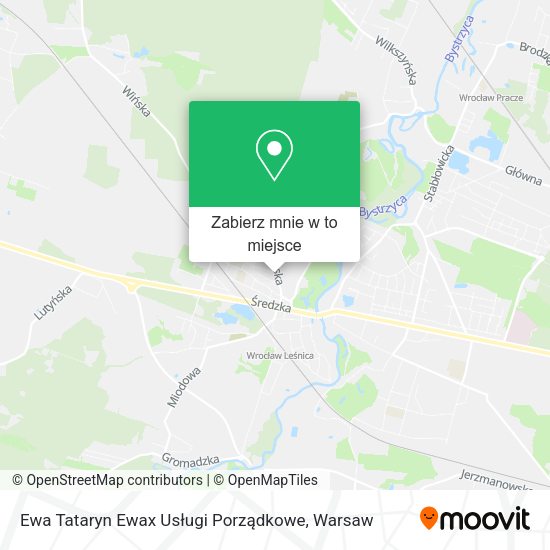 Mapa Ewa Tataryn Ewax Usługi Porządkowe