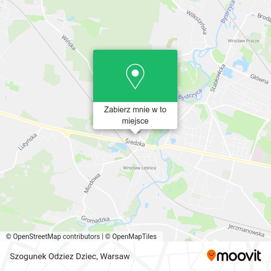 Mapa Szogunek Odziez Dziec