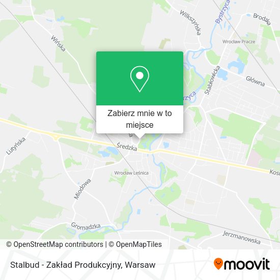 Mapa Stalbud - Zakład Produkcyjny