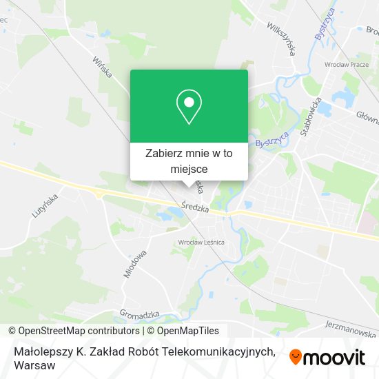 Mapa Małolepszy K. Zakład Robót Telekomunikacyjnych