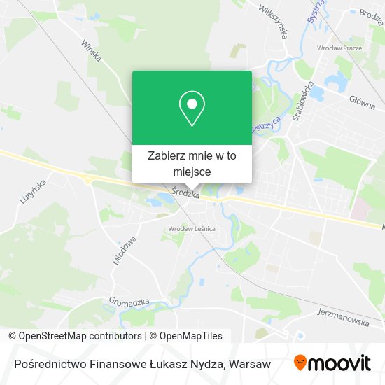 Mapa Pośrednictwo Finansowe Łukasz Nydza