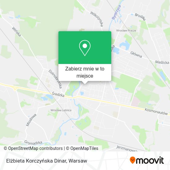 Mapa Elżbieta Korczyńska Dinar