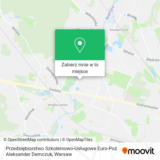 Mapa Przedsiębiorstwo Szkoleniowo-Usługowe Euro-Poż Aleksander Demczuk