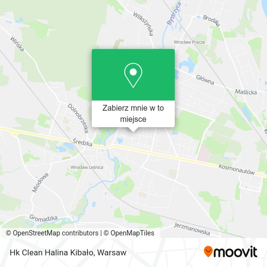 Mapa Hk Clean Halina Kibało