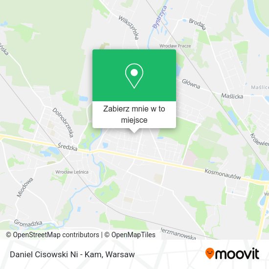 Mapa Daniel Cisowski Ni - Kam