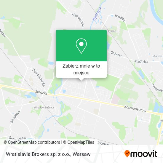 Mapa Wratislavia Brokers sp. z o.o.