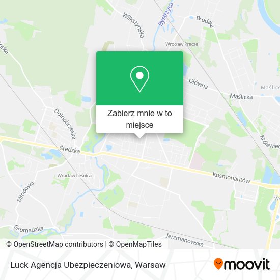 Mapa Luck Agencja Ubezpieczeniowa