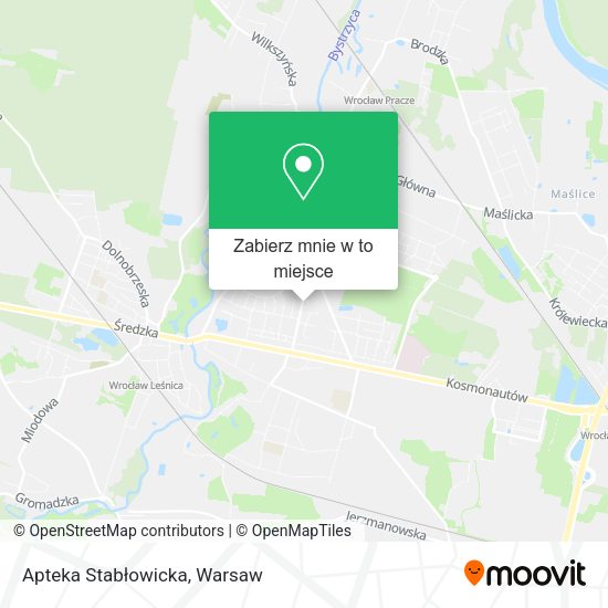 Mapa Apteka Stabłowicka