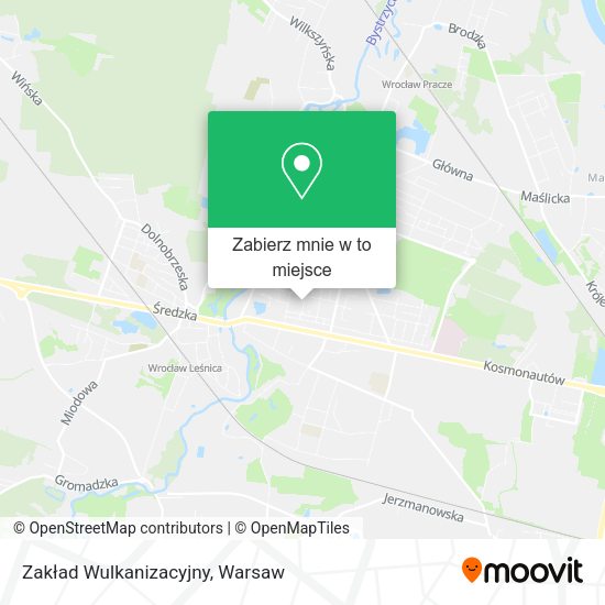 Mapa Zakład Wulkanizacyjny