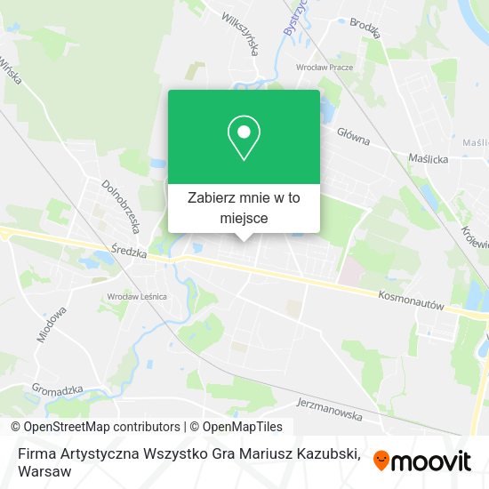 Mapa Firma Artystyczna Wszystko Gra Mariusz Kazubski