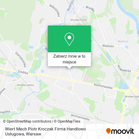 Mapa Wiert Mech Piotr Kroczak Firma Handlowo Usługowa