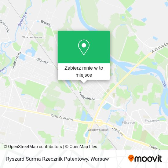 Mapa Ryszard Surma Rzecznik Patentowy