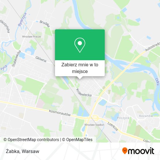 Mapa Żabka