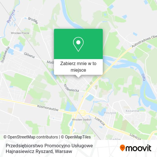 Mapa Przedsiębiorstwo Promocyjno Usługowe Hajnasiewicz Ryszard