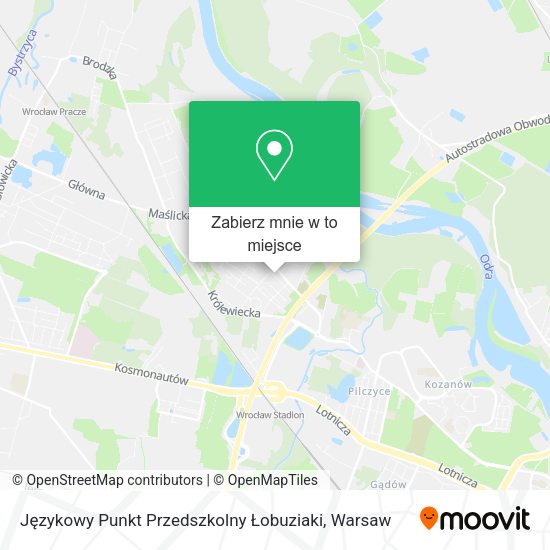 Mapa Językowy Punkt Przedszkolny Łobuziaki