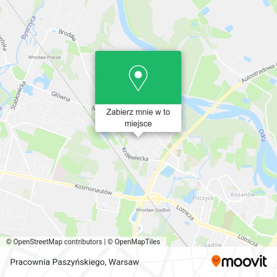 Mapa Pracownia Paszyńskiego