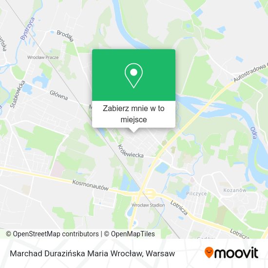 Mapa Marchad Durazińska Maria Wrocław