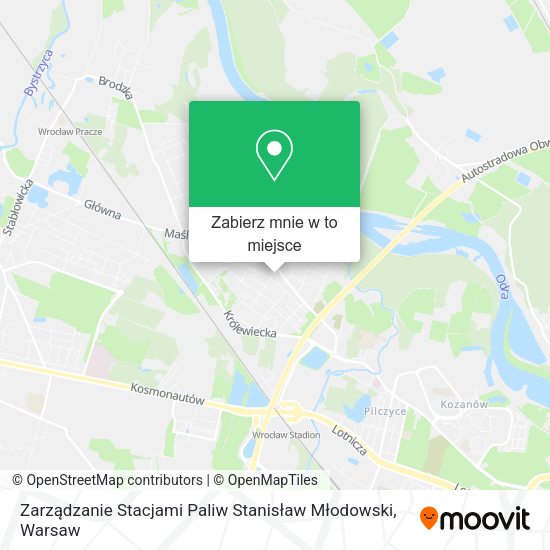 Mapa Zarządzanie Stacjami Paliw Stanisław Młodowski