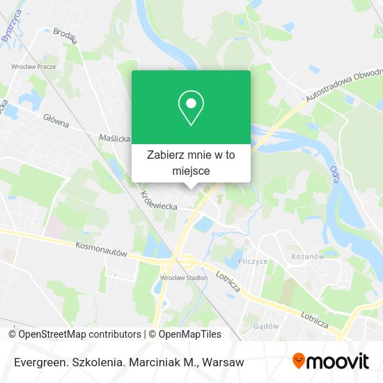 Mapa Evergreen. Szkolenia. Marciniak M.