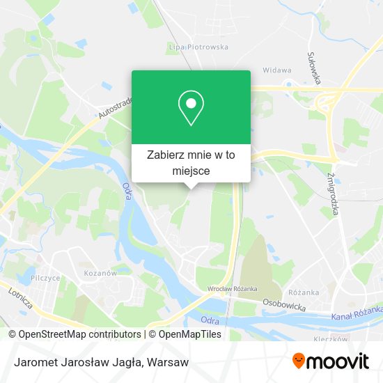 Mapa Jaromet Jarosław Jagła