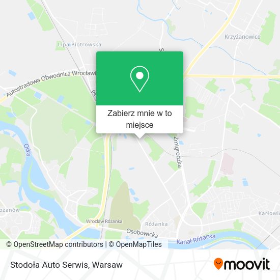 Mapa Stodoła Auto Serwis