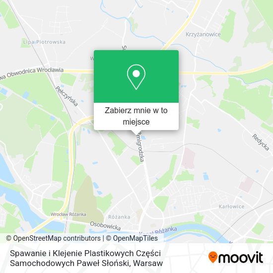 Mapa Spawanie i Klejenie Plastikowych Części Samochodowych Paweł Słoński