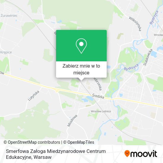 Mapa Smerfowa Załoga Miedzynarodowe Centrum Edukacyjne