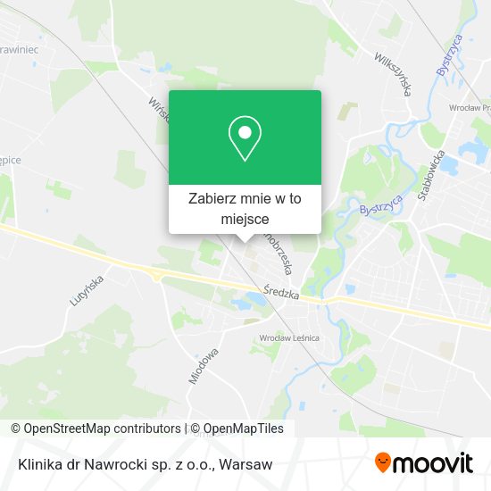 Mapa Klinika dr Nawrocki sp. z o.o.