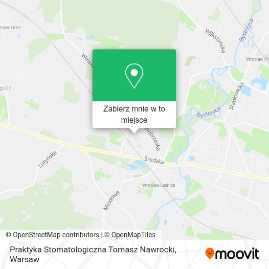 Mapa Praktyka Stomatologiczna Tomasz Nawrocki