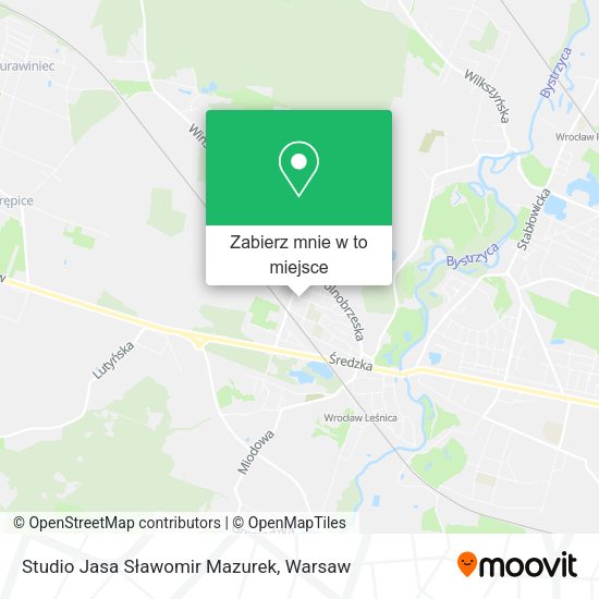 Mapa Studio Jasa Sławomir Mazurek