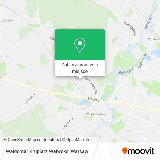 Mapa Waldemar Krupiarz Walweks