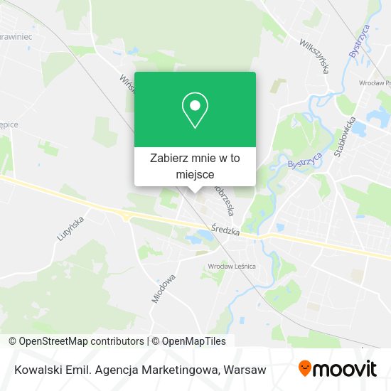 Mapa Kowalski Emil. Agencja Marketingowa